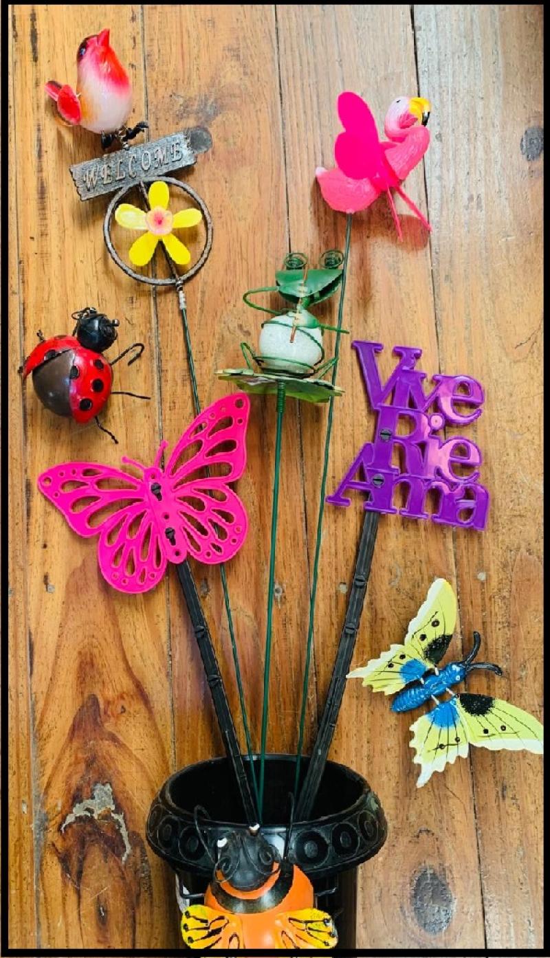 TUTORES DECORATIVOS PARA PLANTAS